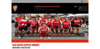 Club ciclista del barrio Actur de Zaragoza