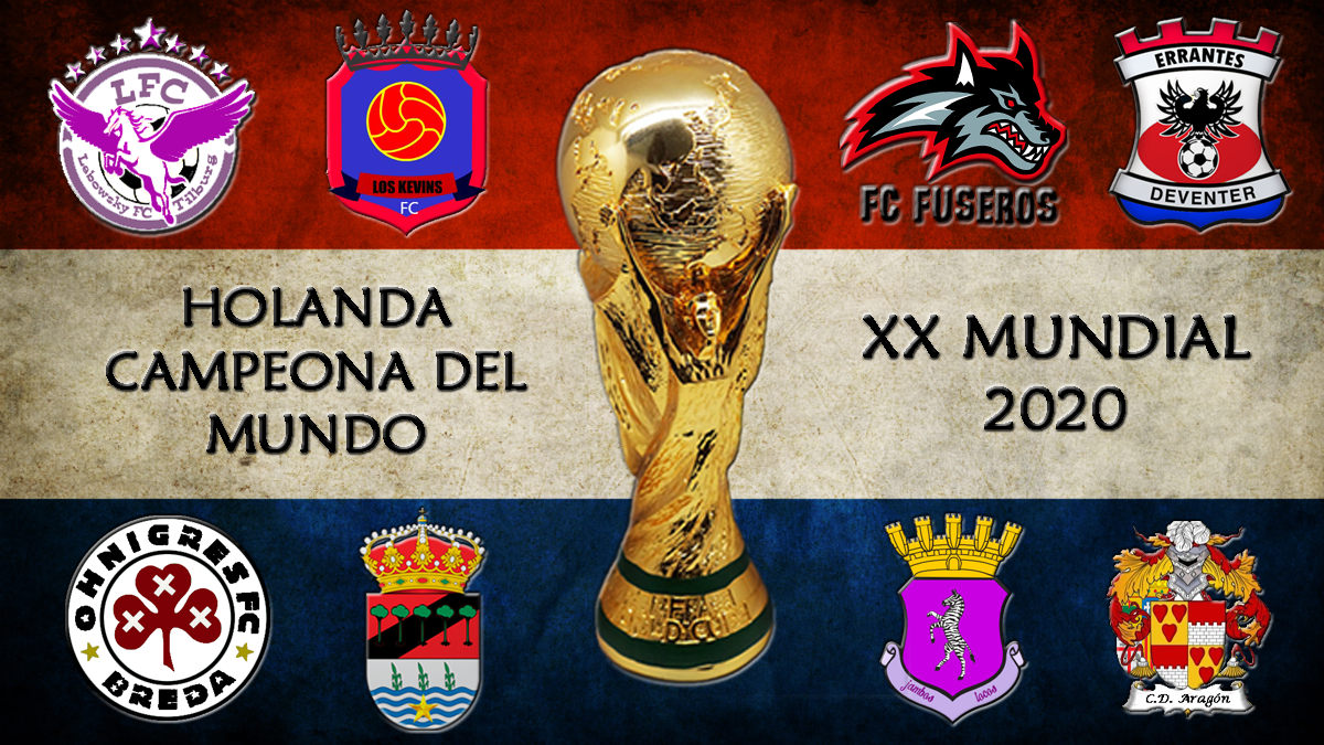 HOLANDA CAMPEONA MUNDIAL PCLIGA